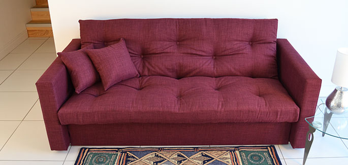 Vast Futon Sofa Bed with Storage